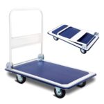 Carro DASCK Plataforma de Carga Plegable con Ruedas – 150 kg – Acero Reforzado