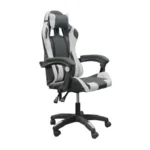 Silla gaming blanca reposacabezas ajustable