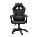 DASCK – Silla de Oficina con Reposacabezas, Respaldo Ajustable y Base Giratoria – Color Negro - Imagen 5