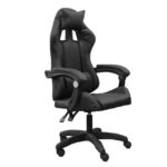 DASCK – Silla de Oficina con Reposacabezas, Respaldo Ajustable y Base Giratoria – Color Negro - Imagen 6