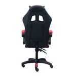 DASCK – Silla de Oficina con Reposacabezas, Respaldo Ajustable y Base Giratoria – Color Rojo - Imagen 6