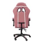 DASCK – Silla Gaming Ergónomica Reclinable con Cojines Lumbar y Cervical, 200 kg – Rosa - Imagen 5