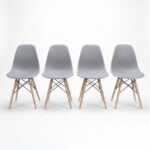 DASCK - Silla Nórdica Gris - Imagen 3