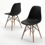 DASCK - Silla Nórdica Negra - Imagen 2