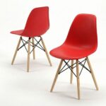 DASCK - Silla Nórdica Roja - Imagen 2