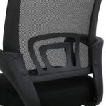 DASCK - Pack 2 Sillas de Oficina Ergonómicas de Malla con Ruedas 360° – Pie Cromado - Imagen 6