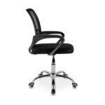 DASCK - Pack 2 Sillas de Oficina Ergonómicas de Malla con Ruedas 360° – Pie Cromado - Imagen 9
