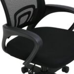 DASCK - Pack 2 Sillas de Oficina Ergonómica de Malla con Ruedas 360° – Pie Negro - Imagen 3