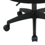 DASCK - Pack 5 Sillas de Oficina Ergonómica de Malla con Ruedas 360° – Pie Negro - Imagen 6