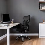 DASCK – Silla de Oficina Ergonómica con Respaldo de Malla y Base Cromada - Imagen 6
